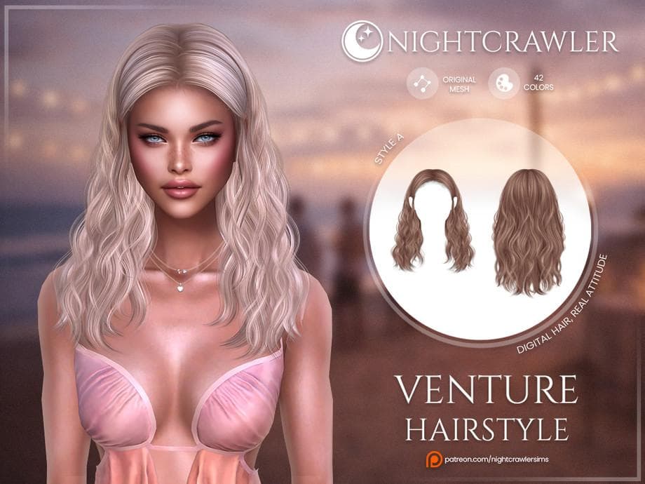 Скриншот мода Прическа Venture Hair